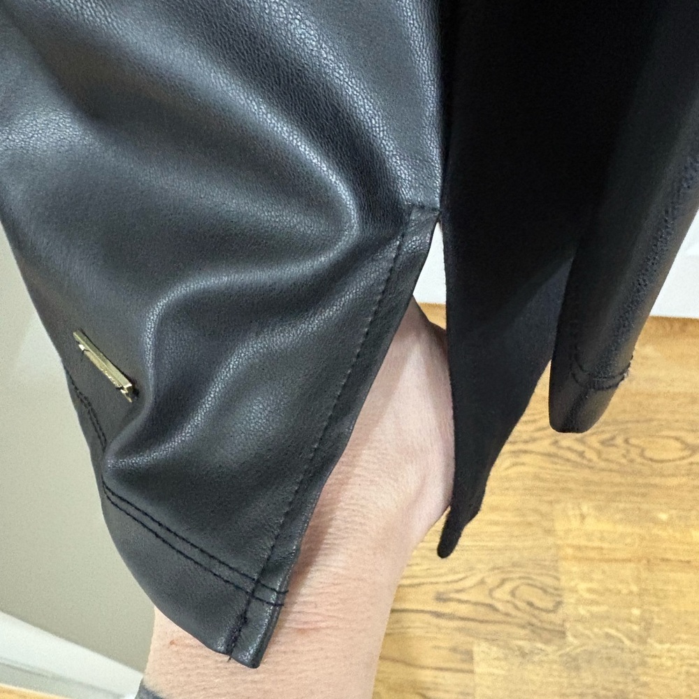 NWOT Jones NY Leather Look Tunic - Picture 5 of 7